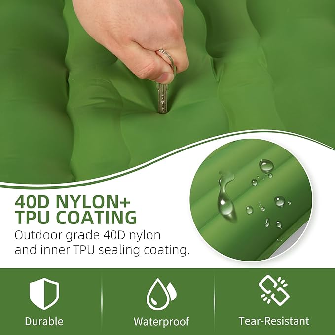 WildsHavens Deluxe Inflatable Sleeping Pad