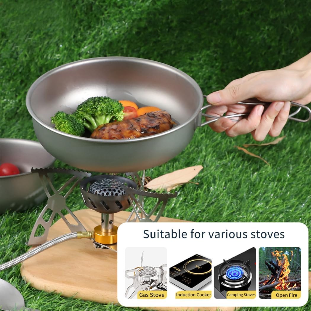 WildsHavens Titanium Camp Cookware Set