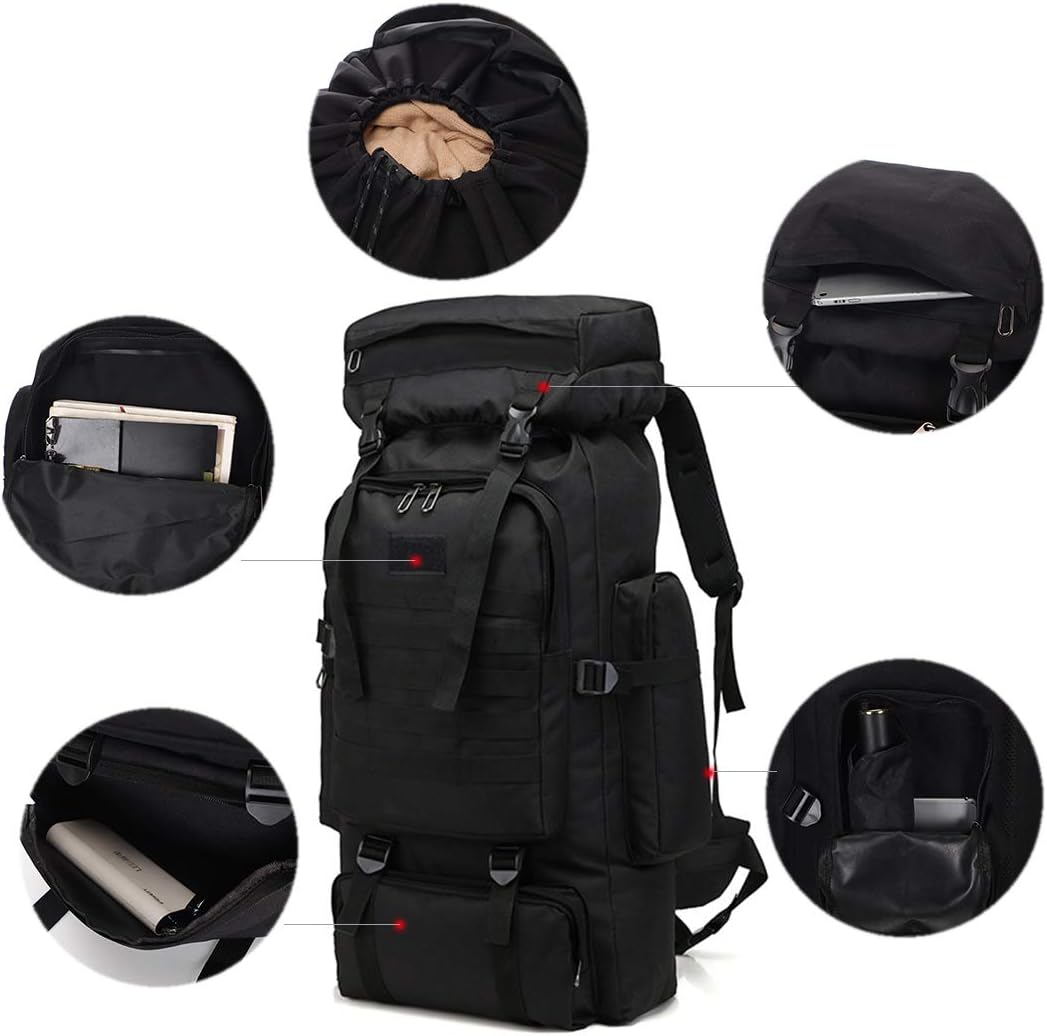 WildsHavens Explorer Hiking Backpack 70L
