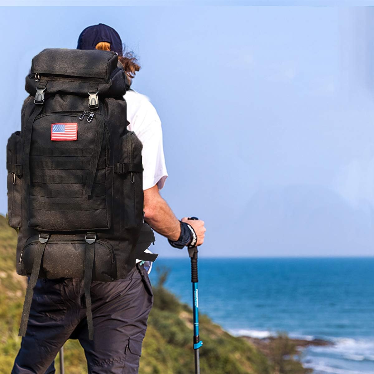 WildsHavens Explorer Hiking Backpack 70L