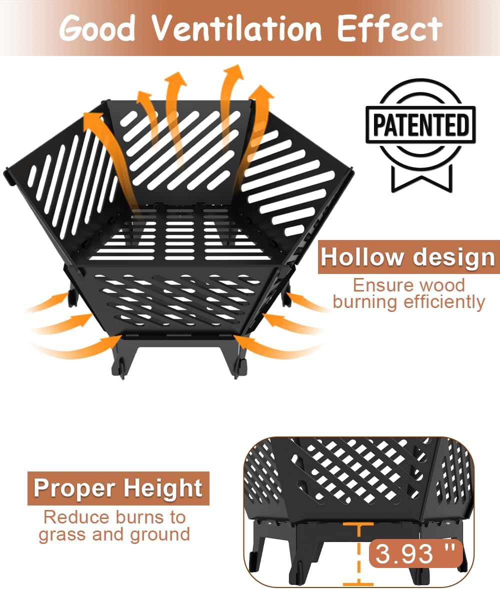 WildsHavens Portable Fire Pit