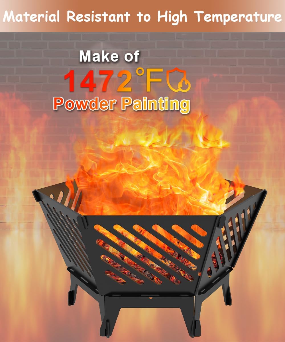 WildsHavens Portable Fire Pit