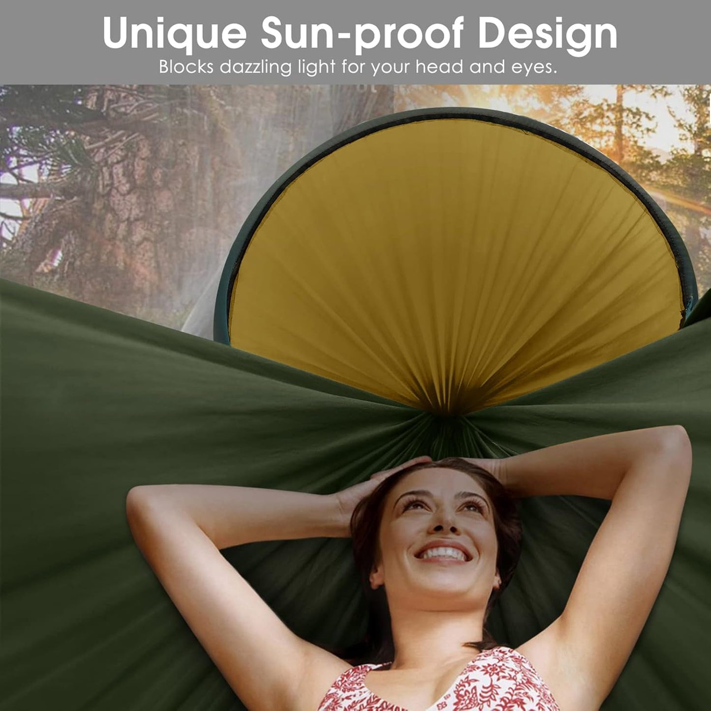 WildsHavens Premium Hammock with Mosquito Net