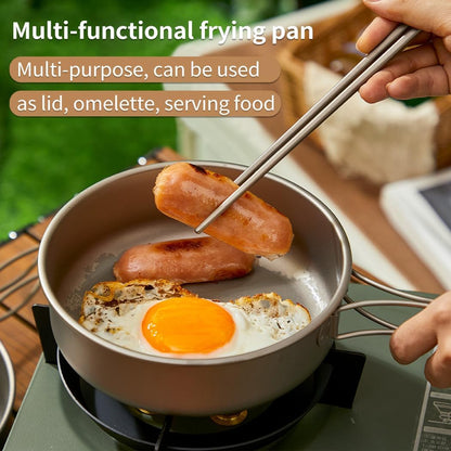 WildsHavens Titanium Camp Cookware Set