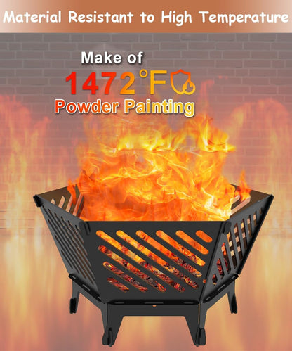 WildsHavens Portable Fire Pit
